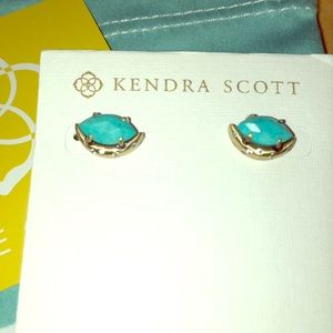 Kendra Scott turquoise earrings NWT